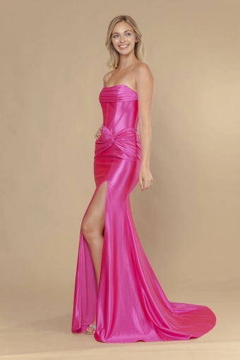 Poly USA 25124 #2 Hot Pink frontface vertical thumbnail
