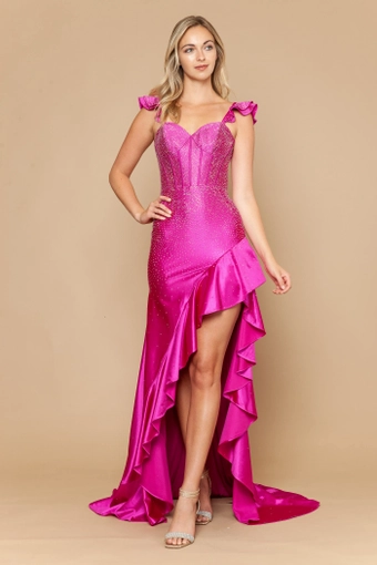Poly USA 25126 #12 Hot Pink frontface vertical thumbnail