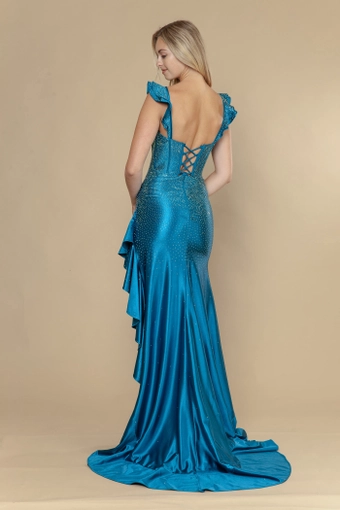 Poly USA 25126 #19 Teal backface vertical thumbnail