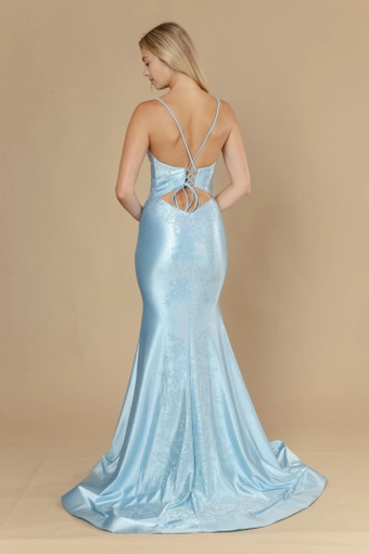 Poly USA Style #25128 #27 Blue backface vertical thumbnail