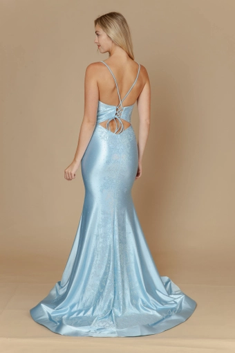 Poly USA Style #25128 #28 Blue backface vertical thumbnail