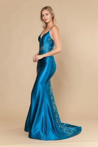 Poly USA Style #25128 #6 Teal frontface vertical thumbnail