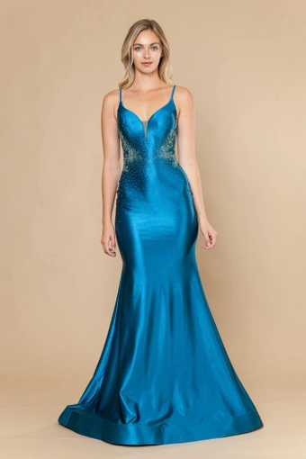 Poly USA Style #25128 #18 Teal frontface vertical thumbnail