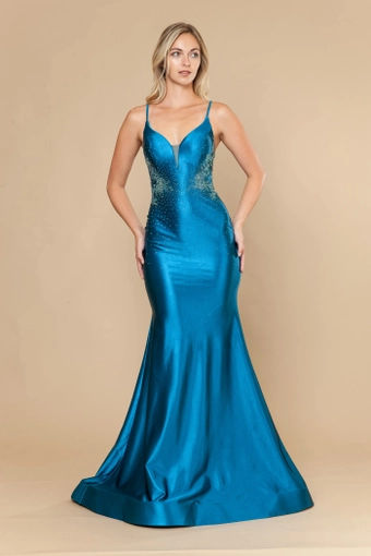 Poly USA Style #25128 #21 Teal frontface vertical thumbnail