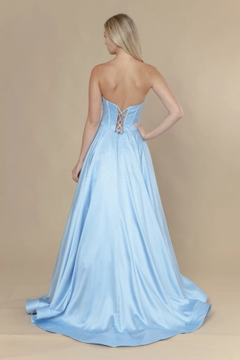 Imagine by Molle Bridals #12 Blue backface vertical thumbnail