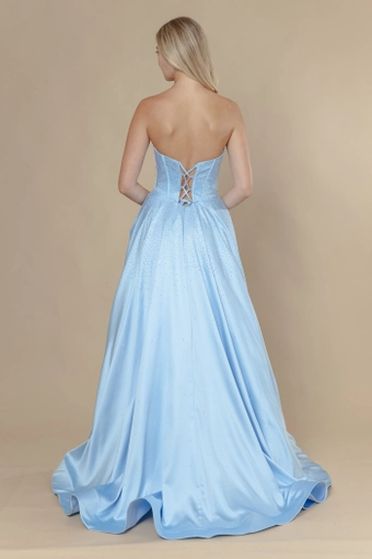 Imagine by Molle Bridals #11 Blue backface vertical thumbnail