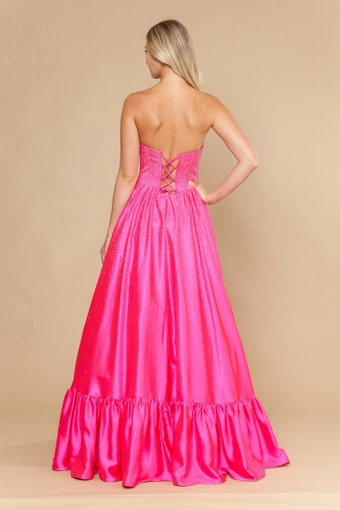 Poly USA 25134 #12 Hot Pink backface vertical thumbnail