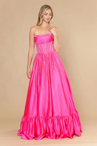 Poly USA 25134 #9 Hot Pink frontface vertical thumbnail