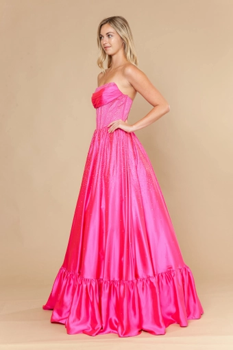Poly USA 25134 #4 Hot Pink frontface vertical thumbnail