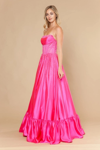 Poly USA 25134 #7 Hot Pink frontface vertical thumbnail
