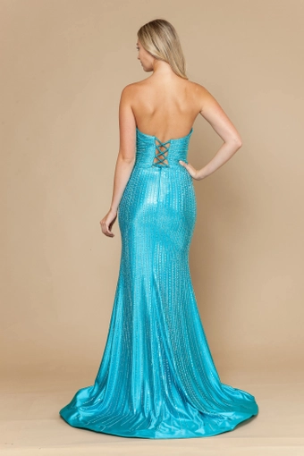 Poly USA 25140 #9 Turquoise backface vertical thumbnail