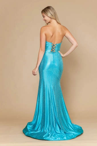 Poly USA 25140 #10 Turquoise backface vertical thumbnail