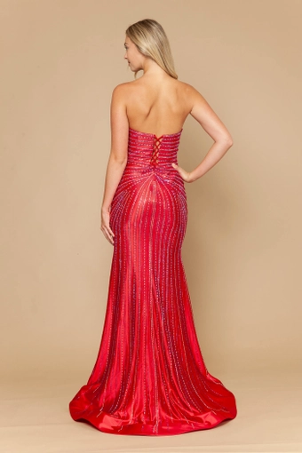 Imagine by Molle Bridals #22 Red backface vertical thumbnail