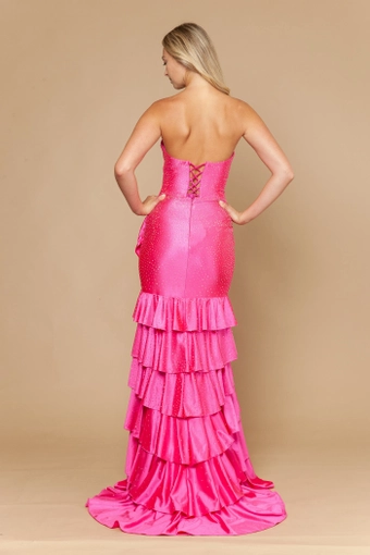 Imagine by Molle Bridals #21 default Hot Pink backface vertical thumbnail