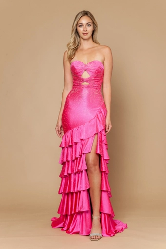 Imagine by Molle Bridals #0 default Hot Pink frontface vertical thumbnail