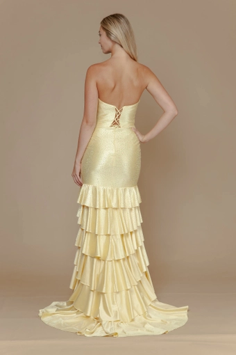 Imagine by Molle Bridals #18 Yellow backface vertical thumbnail