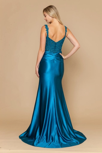Poly USA 25160 #12 Teal backface vertical thumbnail