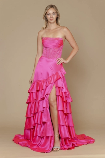 Poly USA 25162 #6 Hot Pink frontface vertical thumbnail