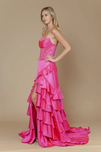 Poly USA 25162 #3 Hot Pink frontface vertical thumbnail