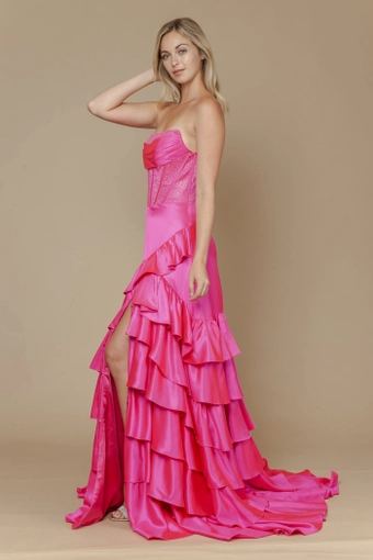 Poly USA 25162 #9 Hot Pink frontface vertical thumbnail