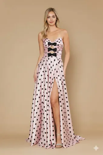 Poly USA 25184 #1 Pink/Black frontface vertical thumbnail