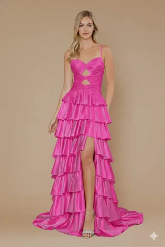 Poly USA 25192 #2 Hot Pink frontface vertical thumbnail