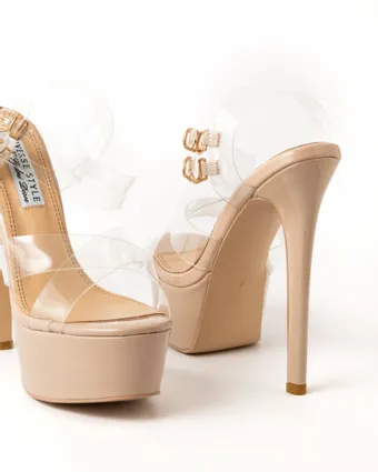 Diverse Style by Sydni Dion Style No. Platform Heel Lucite #8 vertical thumbnail