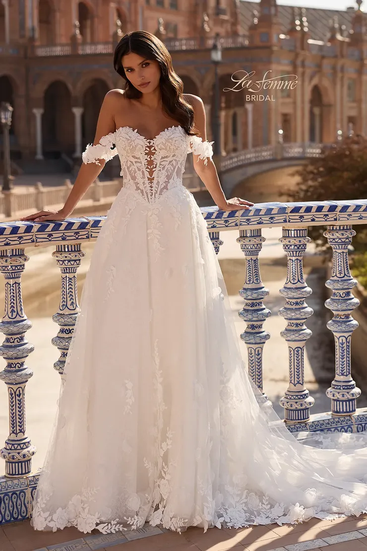 chinese dress ladies La Femme 27135 Dress