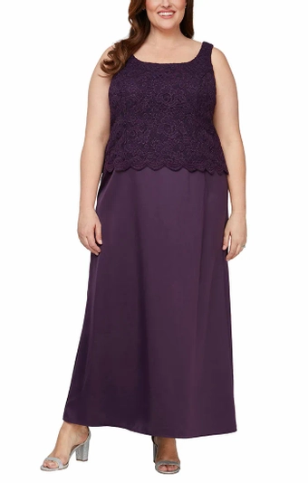 Alex Evenings ALEX62322148 #0 default Eggplant frontface vertical thumbnail