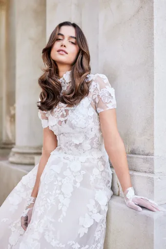 Monique Lhuillier Antoinette #3 frontface vertical cropped thumbnail