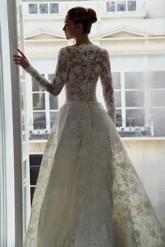 Caroline Castigliano Style Wisteria Halo #5 backface vertical cropped thumbnail