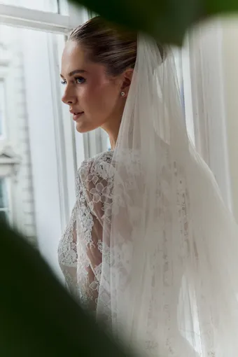 Caroline Castigliano Style Wisteria Halo #4 backface vertical cropped thumbnail