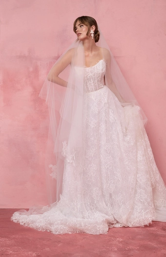 Blue Willow by Anne Barge Style Sabine #1 frontface vertical thumbnail