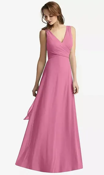 Thread TH012   Timeless V-neck A-line with Wrapped bodice, Self-tie back #0 default frontface vertical thumbnail