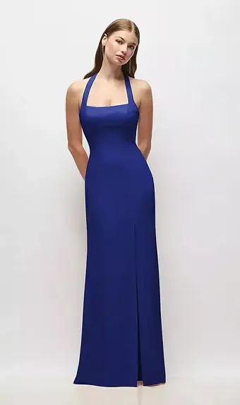 Thread TH088   Luxurious Halter Sheath with Slit, Tie-back detail, Open bac #0 default frontface vertical thumbnail