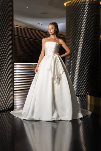 Monte Durham for Elissar Bridal Isabelle #0 default frontface vertical thumbnail