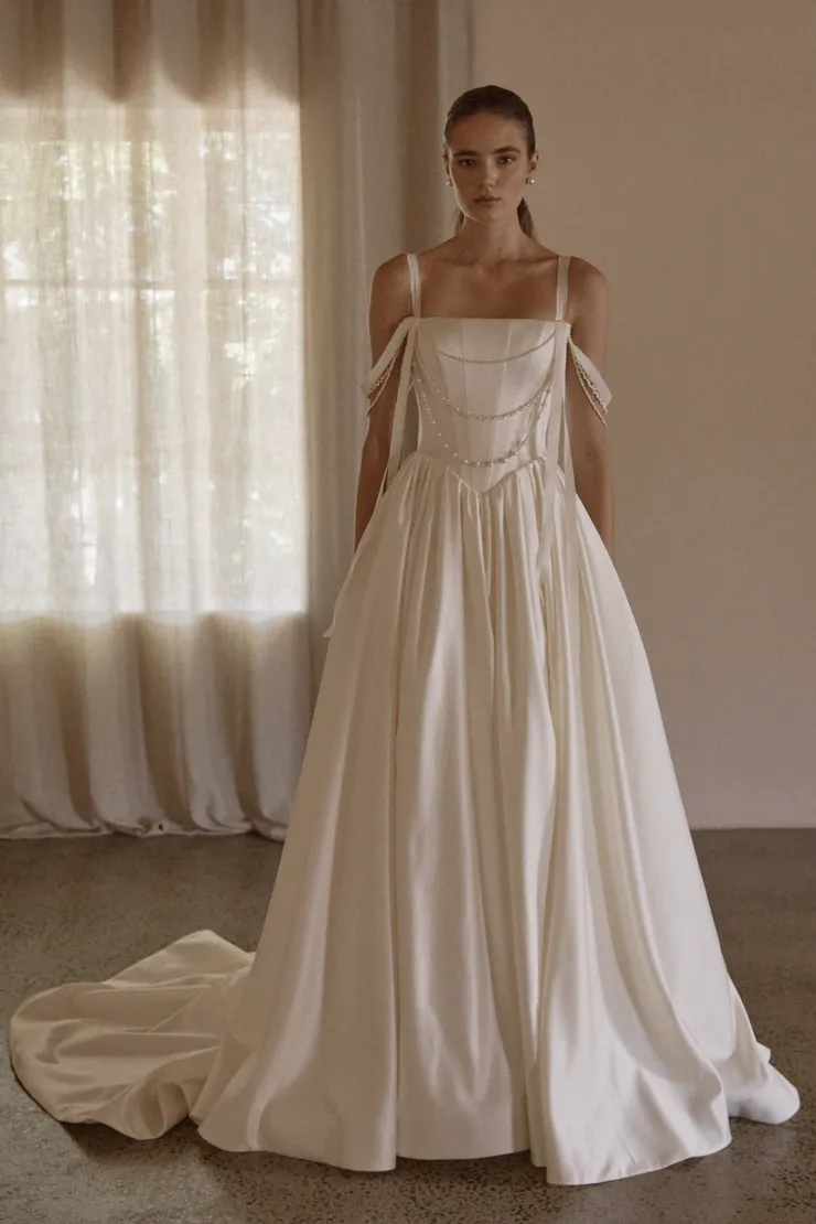 cargo dress for women Eleanor Denim wears Alembika 6/L (US havana nights dress attire Wedding dress shop Size:US 14 / UK 18