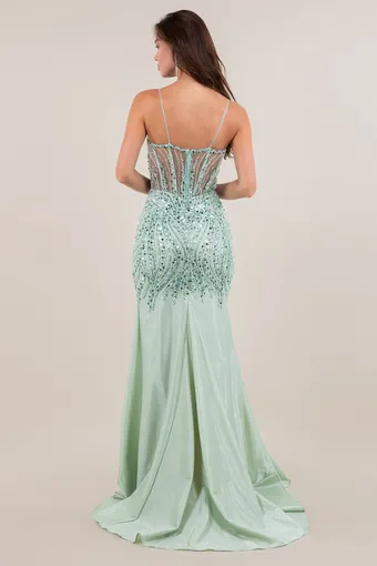 Cinderella Couture 8329J Satin Beads Embolace #17 backface vertical thumbnail