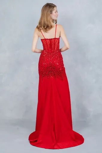 Cinderella Couture 8329J Satin Beads Embolace #19 backface vertical thumbnail