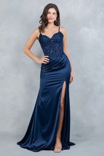 Cinderella Couture 8377J Satin Beads Embolace #0 default frontface vertical thumbnail