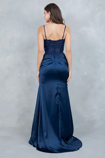 Cinderella Couture 8377J Satin Beads Embolace #14 backface vertical thumbnail