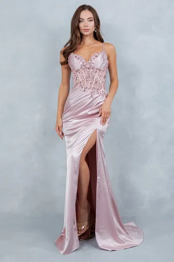 Cinderella Couture 8377J Satin Beads Embolace #9 frontface vertical thumbnail