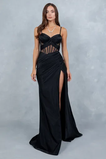 Cinderella Couture 8448J Corset Satin #2 frontface vertical thumbnail