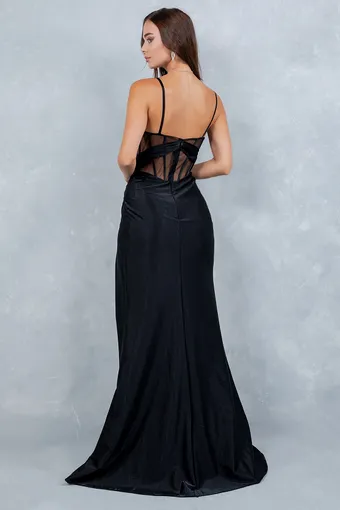 Cinderella Couture 8448J Corset Satin #14 backface vertical thumbnail