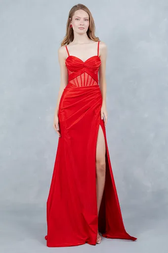 Cinderella Couture 8448J Corset Satin #5 frontface vertical thumbnail