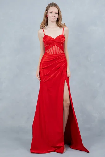 Cinderella Couture 8448J Corset Satin #6 frontface vertical thumbnail