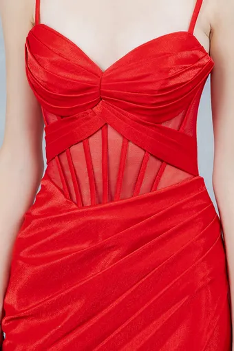 Cinderella Couture 8448J Corset Satin #17 frontface vertical cropped thumbnail