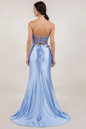 Cinderella Couture 8449J Rhinestone Satin #11 backface vertical thumbnail