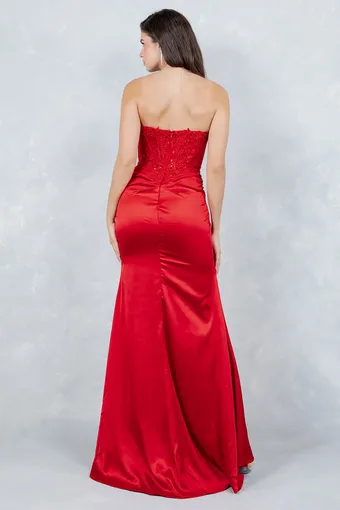 Cinderella Couture 8453J Satin Beads Embolace #8 default backface vertical thumbnail