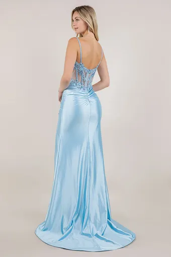 Cinderella Couture 8512J Beaded Lace Embo Satin #5 default backface vertical thumbnail